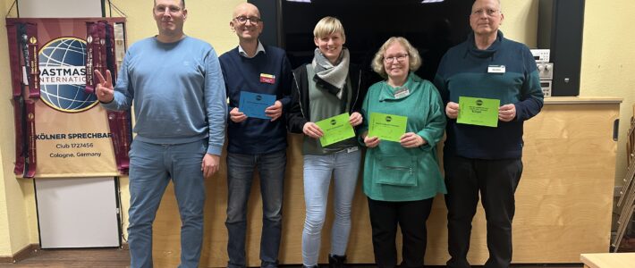 Beteiligte am Clubabend des 28.01.2026