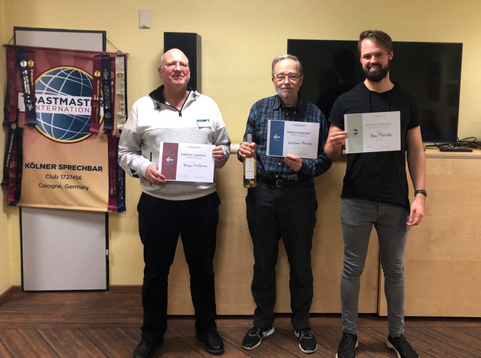 Dokumentarisches Bild vom Clubabend Deutscher Clubwettbewerb 2019 der Kölner Sprechbar.