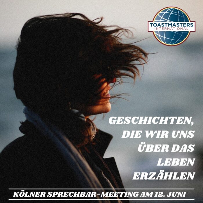 Grafik mit dem Schriftzug Geschichten zum Motto des Clubabends