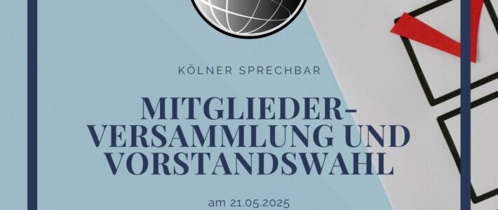 Grafik mit dem Schriftzug Vorstandswahl zum Anlass des Beitrags